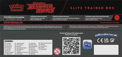 Pokémon SV10 Destined Rivals - Elite Trainer Box - Pokémon Kaarten - Trading Cards