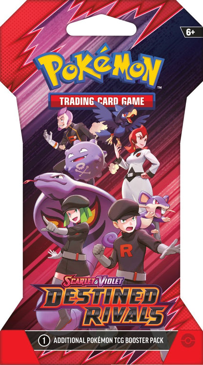 Pokémon SV10 Destined Rivals - Sleeved Booster - Pokémon Kaarten - Trading Cards