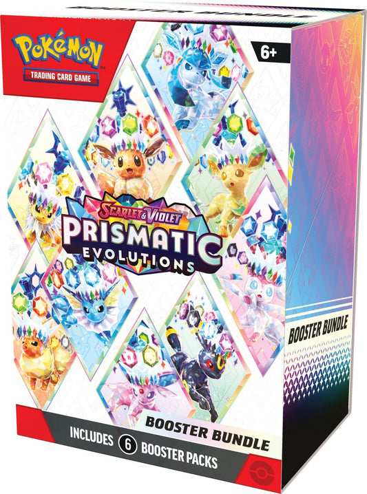 Pokémon Scarlet & Violet - SV08.5 - Prismatic Evolutions - Booster Bundle - Pokémon kaarten - Trading Cards