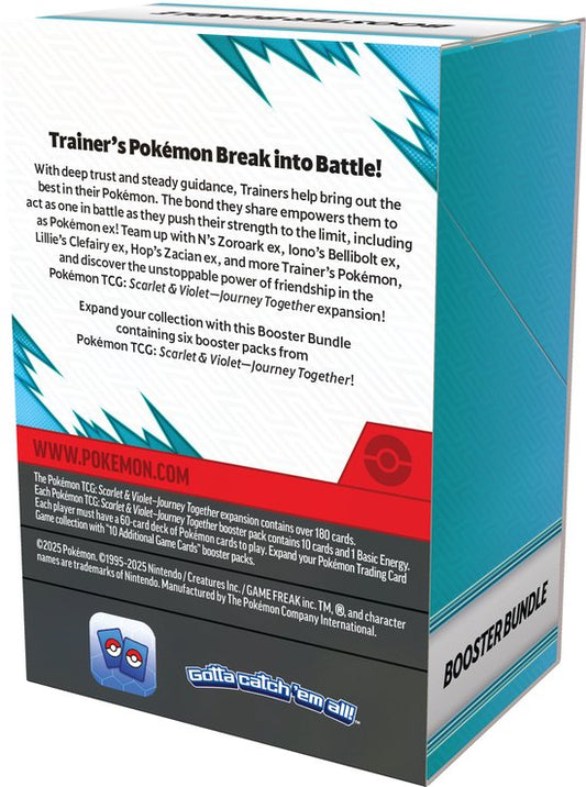 Pokémon SV09 Journey Together - Booster Bundle (6 stuks)
